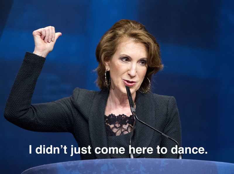 Illustration for article titled Carly Fiorina Jepsen combines the best of two Carlys on one Tumblr